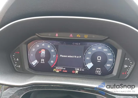 2021 Audi Q3 Premium 45 Tfsi S Line Quattro Tiptronic z USA, uszkodzony, nr VIN WA1DECF36M1031916